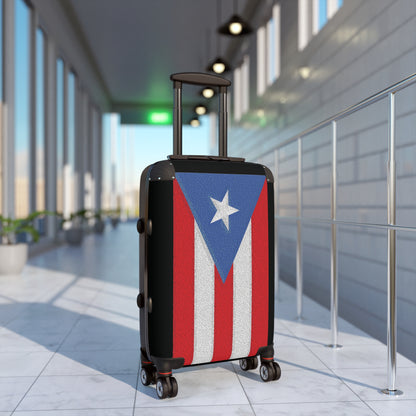 Celebrate Puerto Rico - Black - Suitcases