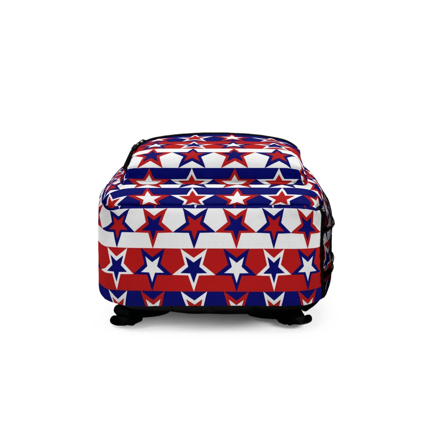 Red White and Blue Stars - Stripes - Backpack