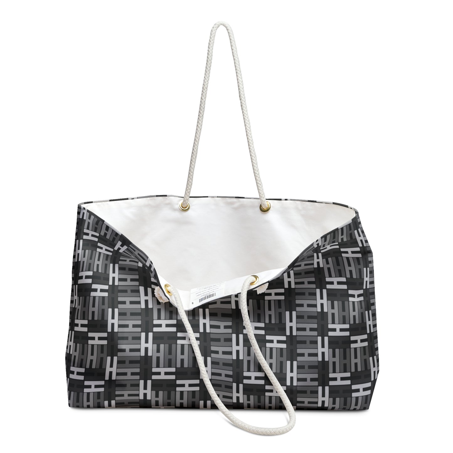 Letter Art - H - Small Print - Weekender Bag