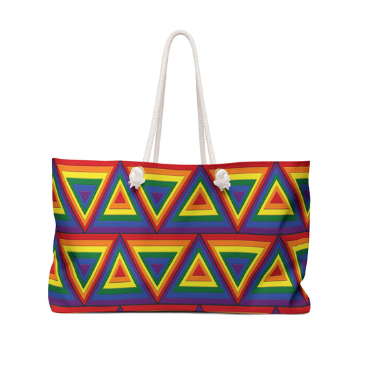 Pride Triangles - Oversize print - Weekender Bag