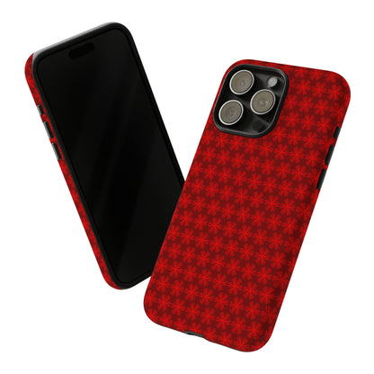 Red V Star Pattern - Tough Cases