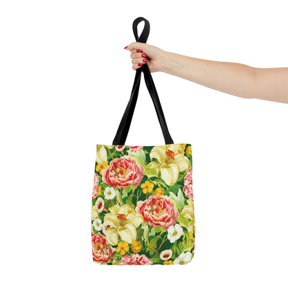 Peonies and Lilies - Tote Bag
