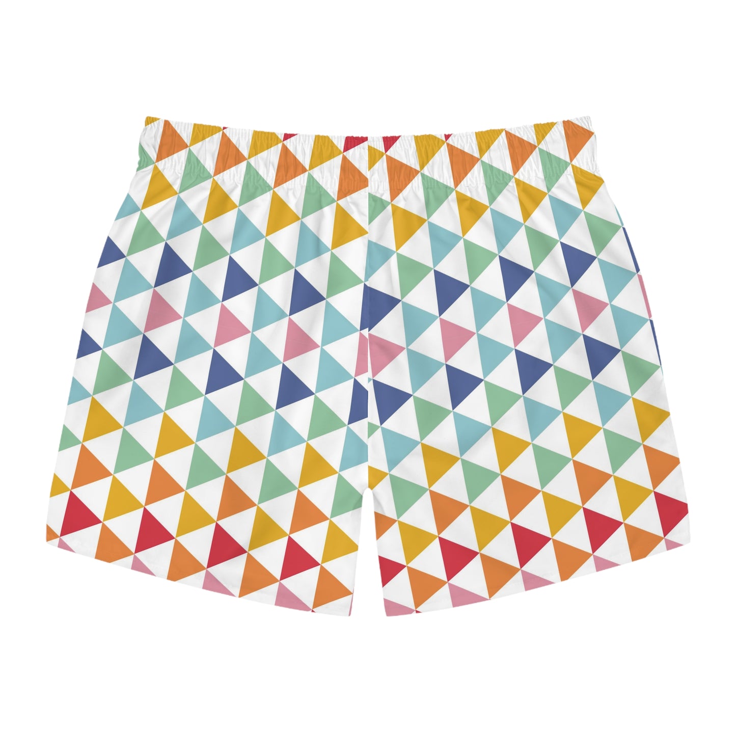 Colorful Triangles - Swim Trunks