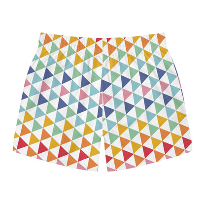 Colorful Triangles - Swim Trunks