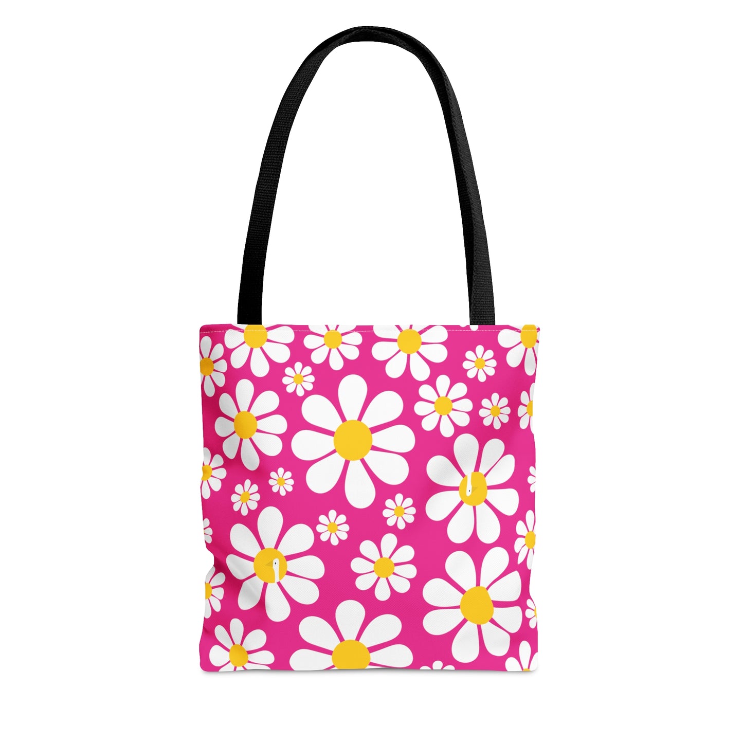 Ducks in Daisies - Mean Girls Lipstick ff00a8 - Tote Bag