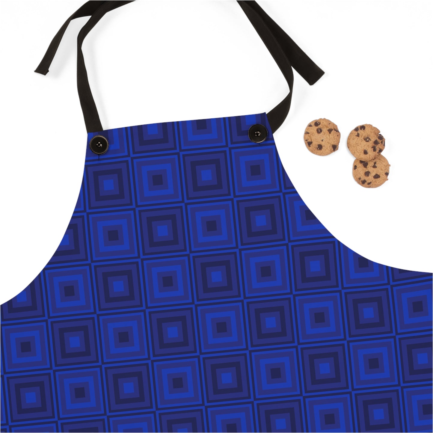 Blue Squares - Apron