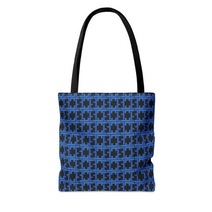 Letter Art - F - Black 000000 - Tote Bag