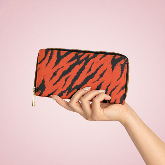 Roar like a Bengal - Zipper Wallet