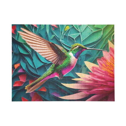 Puzzle - Hummingbird - AI Generated Art