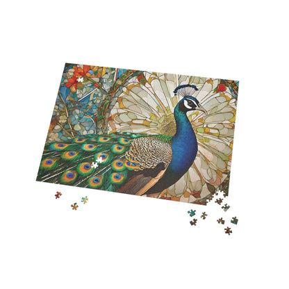 Peacock1 - Puzzle (500, 1000-Piece)