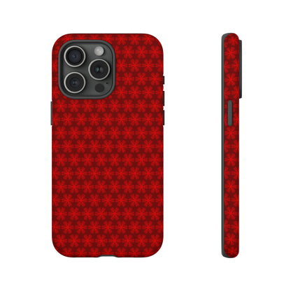 Red V Star Pattern - Tough Cases