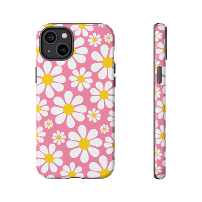 Daisies - Baby Doll Pink F88CAE- Tough Cases