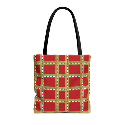 North Pole Plaid - Tote Bag