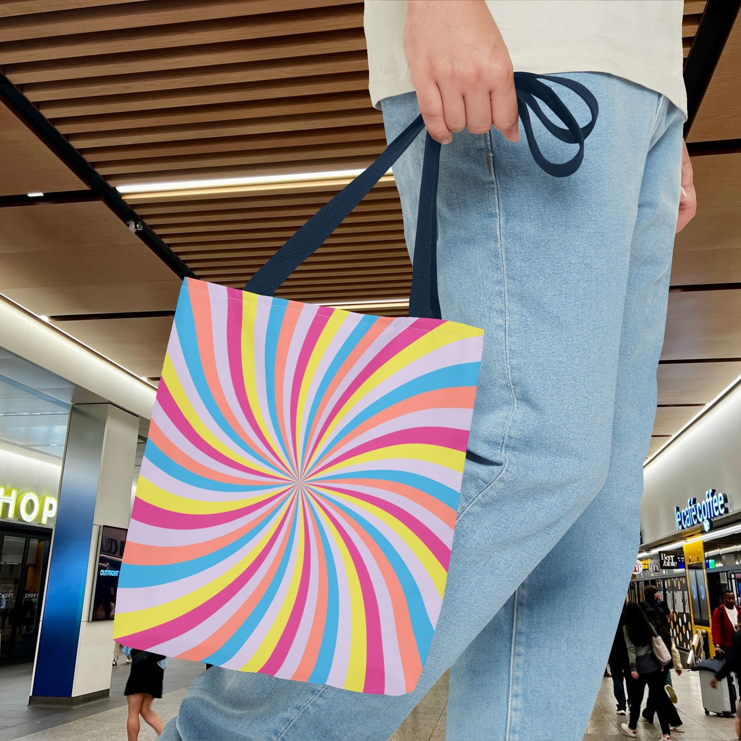 Colorful Pinwheel - Tote Bag