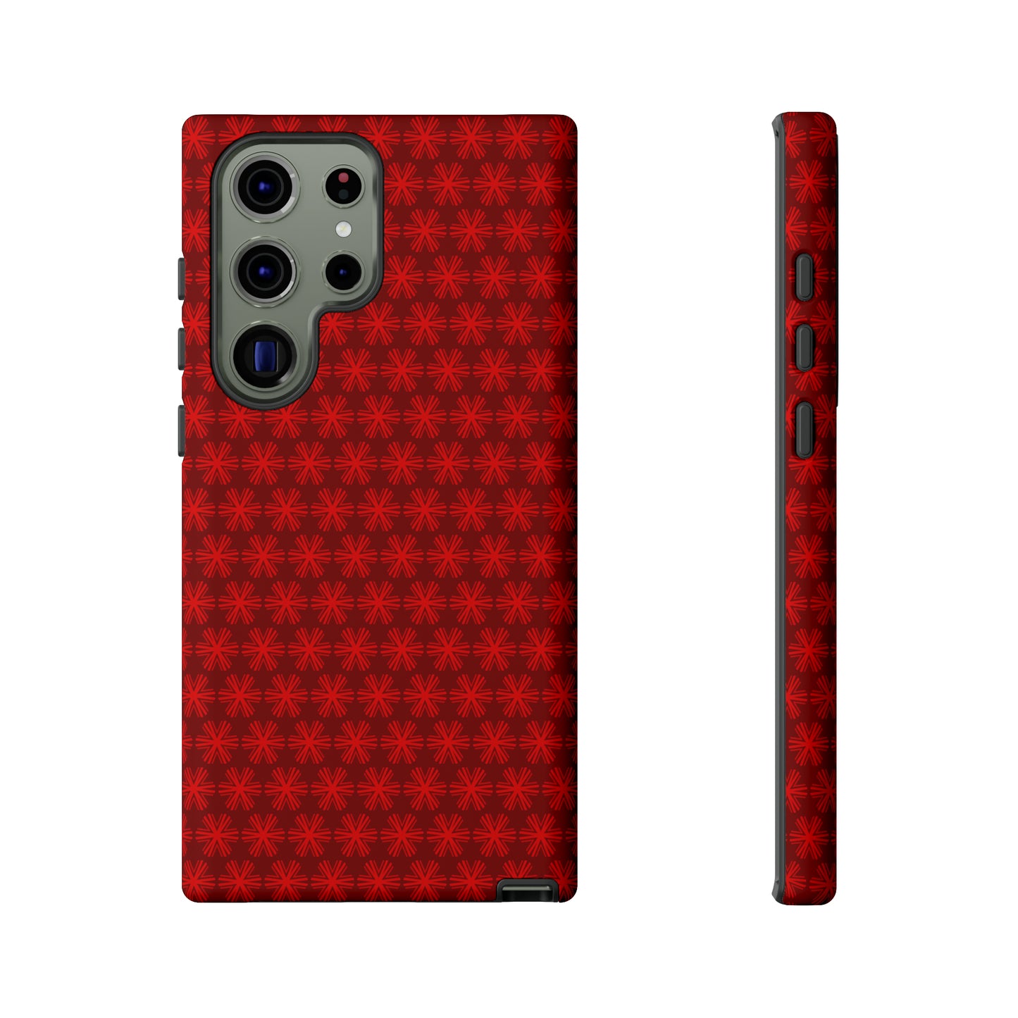 Red V Star Pattern - Tough Cases