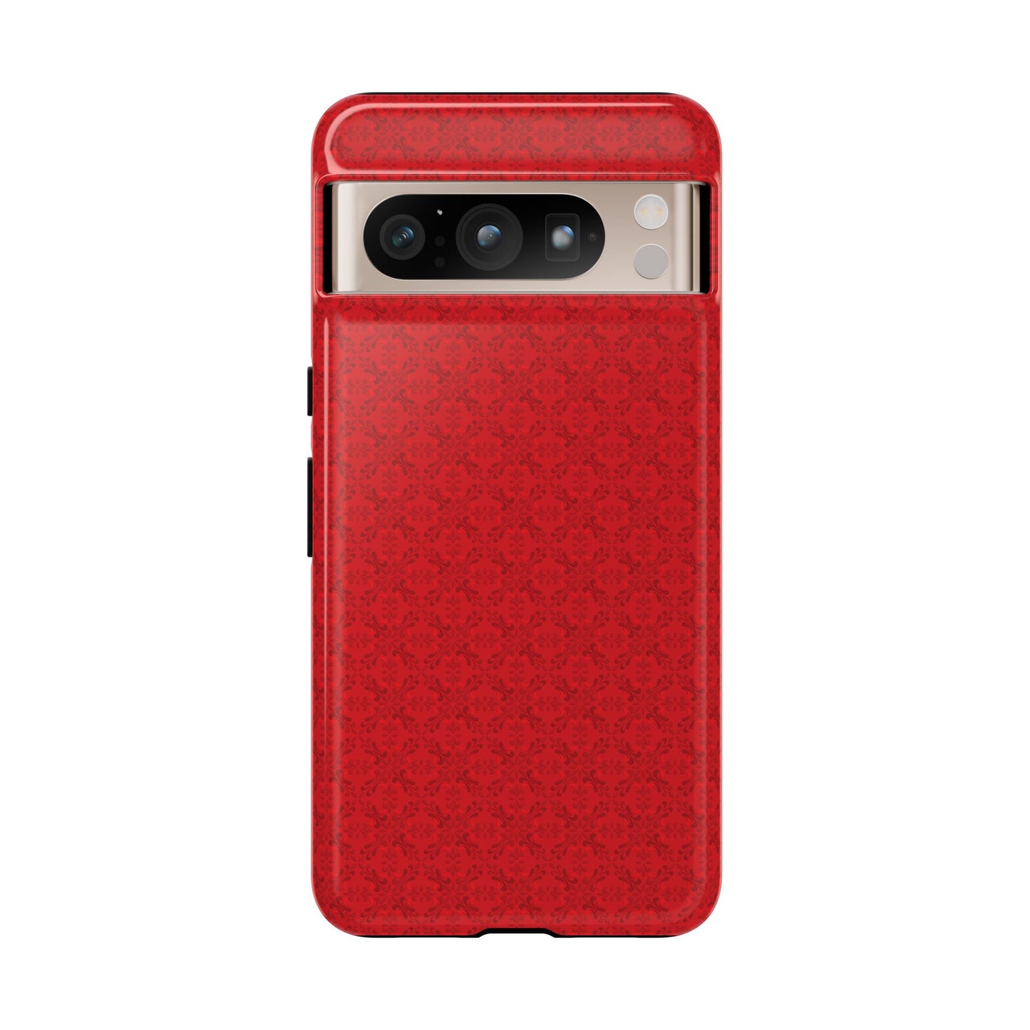 Vibrant Kaleidoscope - Red - Scarlet - Tough Cases