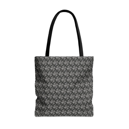 Letter Art - I - Gray - Black 000000 - Tote Bag