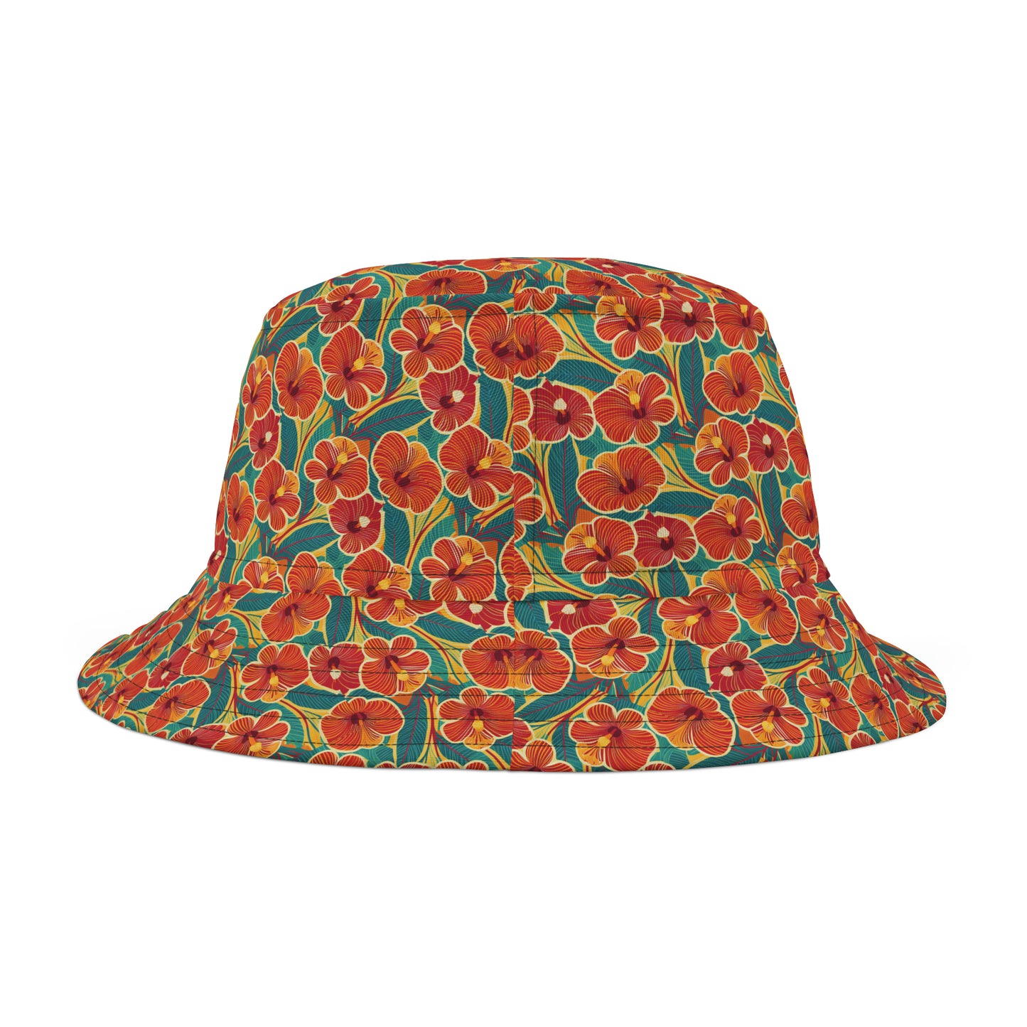 Hibiscus1 - Bucket Hat (AOP)
