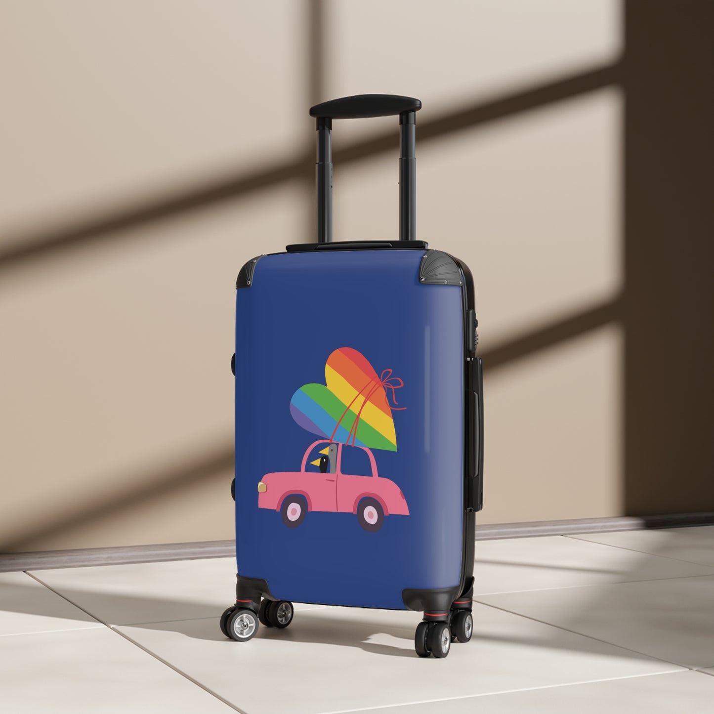 Ducks delivering a LOT of love - Blue - Pride - Suitcases