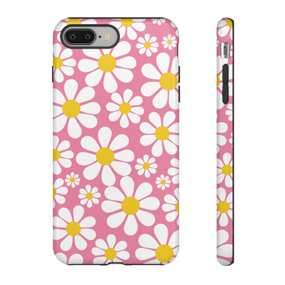 Daisies - Baby Doll Pink F88CAE- Tough Cases