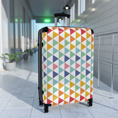 Colorful Triangles - Suitcase