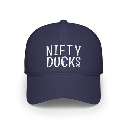 Nifty Ducks Co. Logo2 - Low Profile Baseball Cap