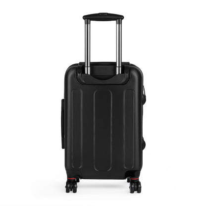 Playful Dolphins - Black 000000 - Suitcase