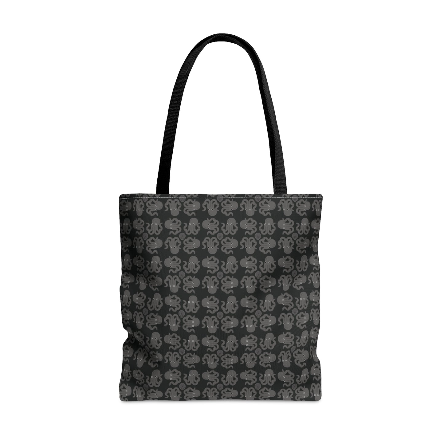 Octopie - Gray - Black 000000 - Tote Bag