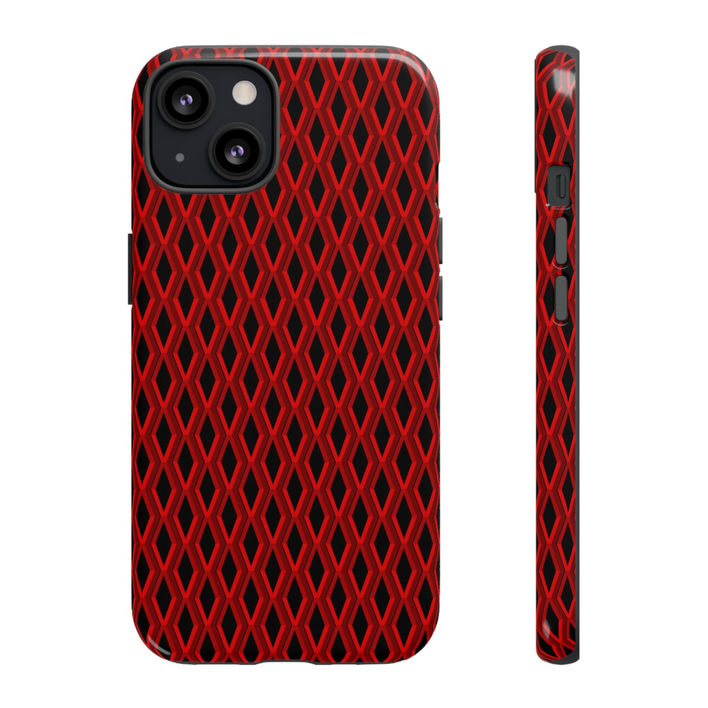 Diamond Geometric pattern5 - 000000 - Tough Cases