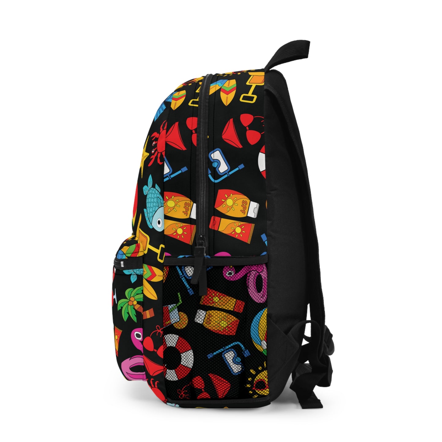 Summer Vibes - Black 000000 - Backpack