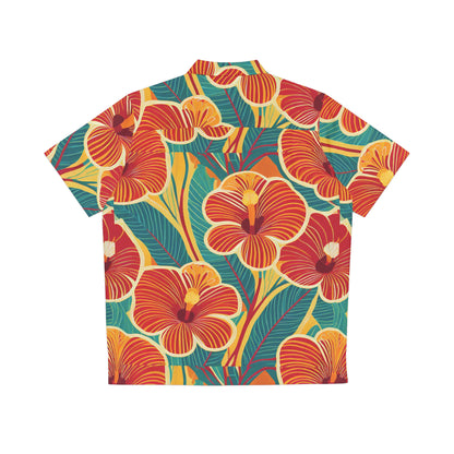 Hibiscus1 - Men's Hawaiian Shirt