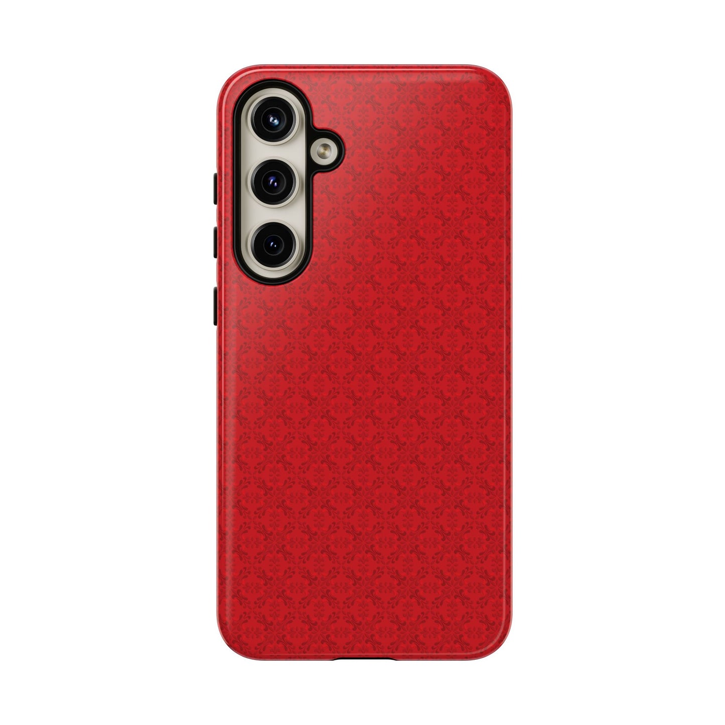 Vibrant Kaleidoscope - Red - Scarlet - Tough Cases