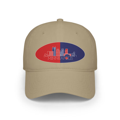 Minneapolis - Red White and Blue City series - Low Profile Baseball Cap