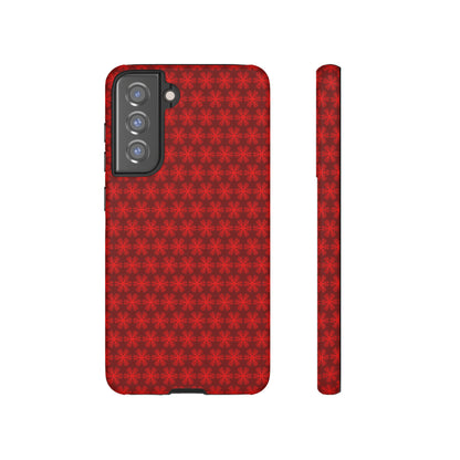 Red V Star Pattern - Tough Cases