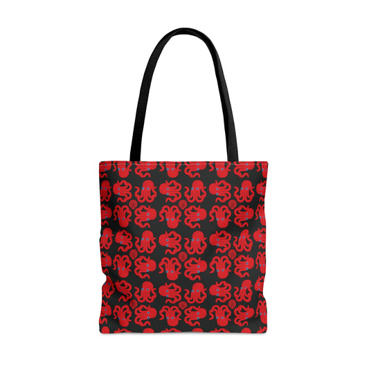 Octopie - Black 000000 - Tote Bag