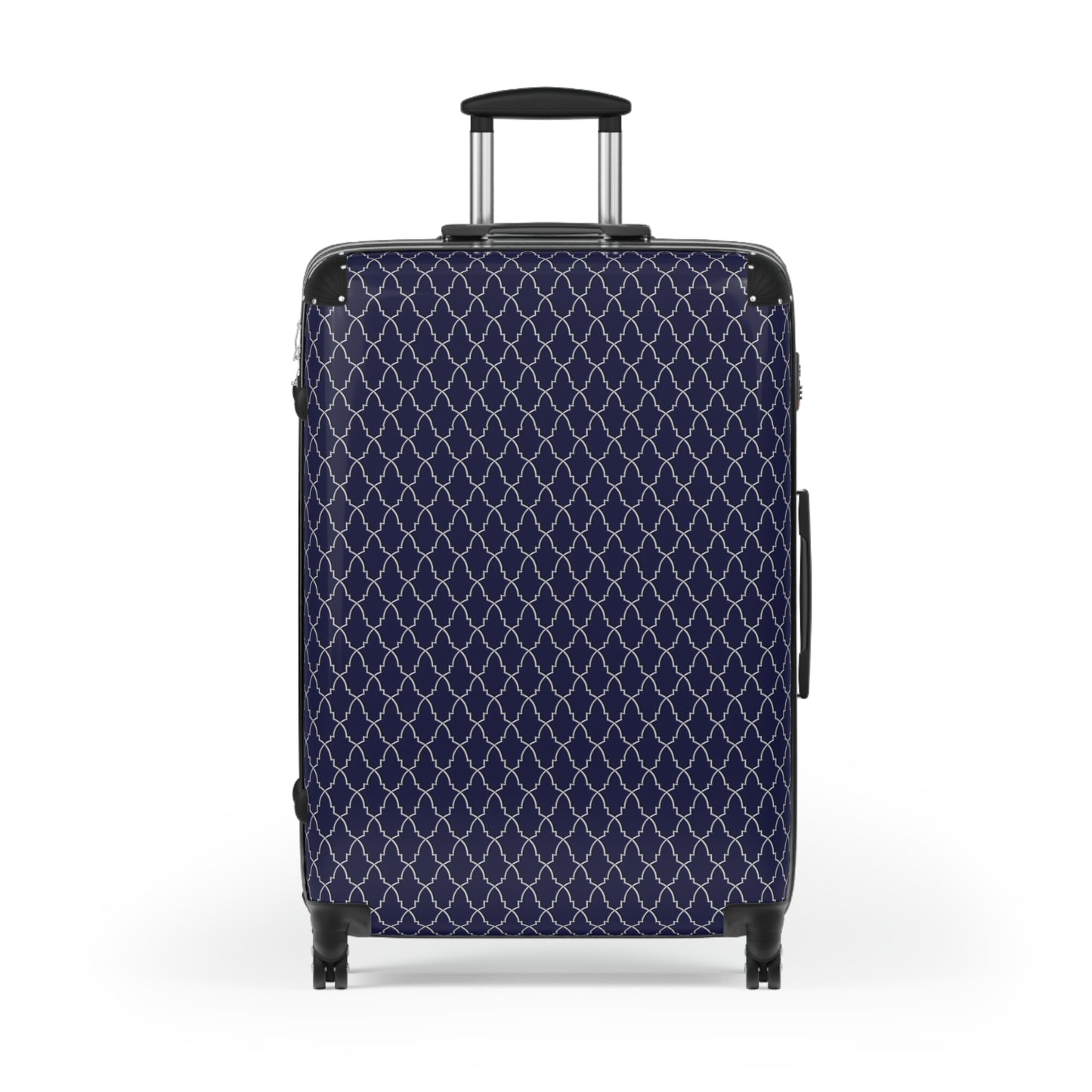 Moroccan Prints - Dark Blue - Suitcase