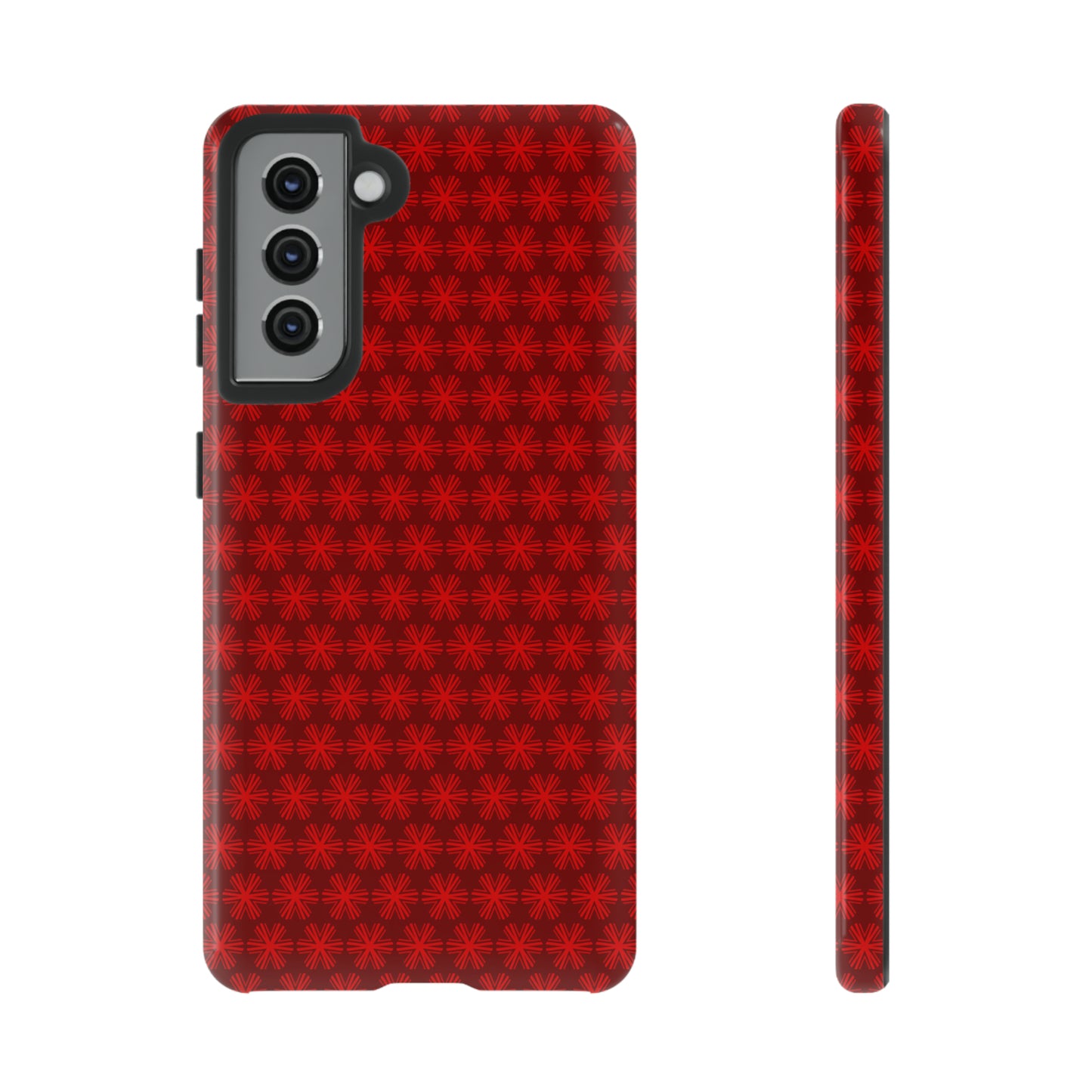 Red V Star Pattern - Tough Cases