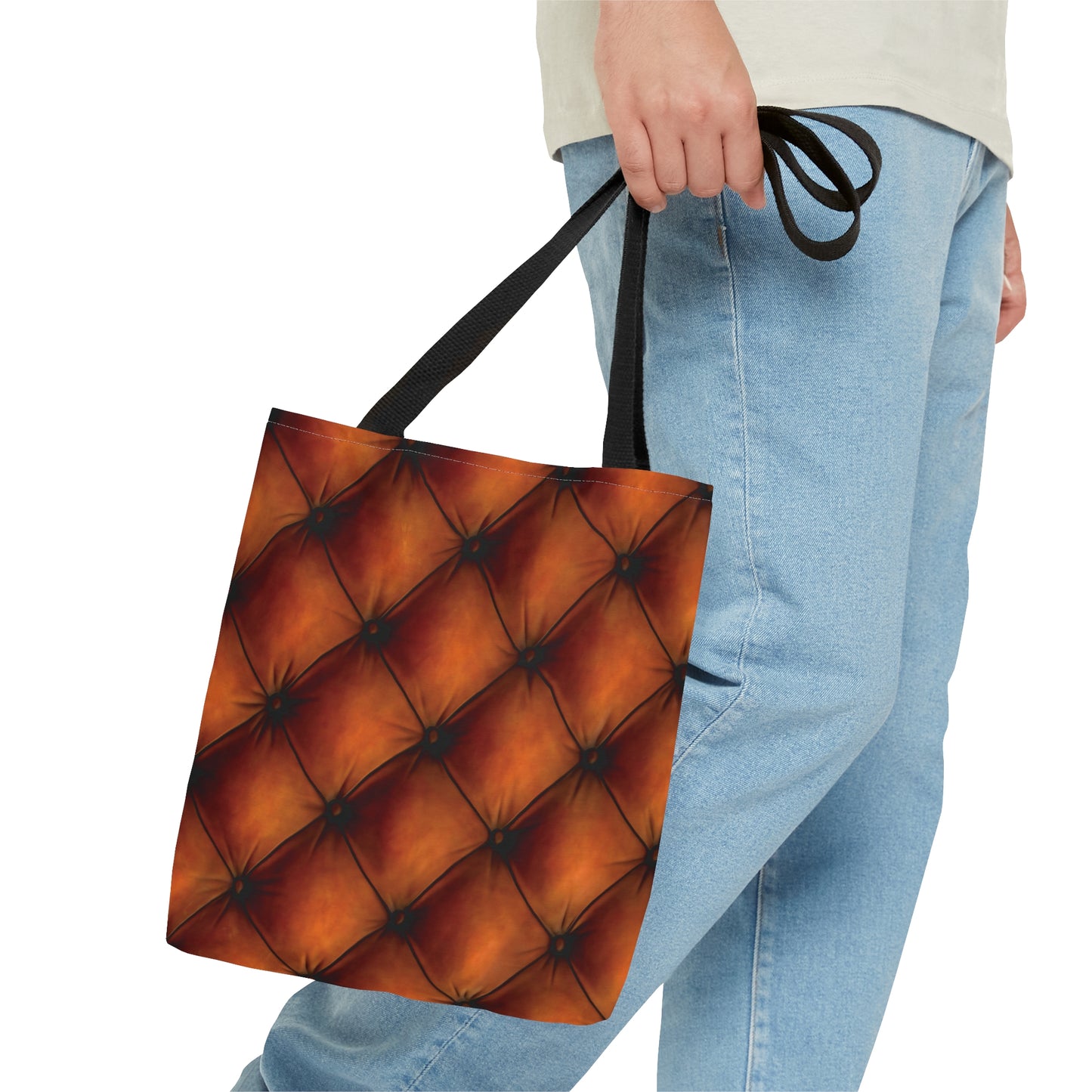 Tufted Leather - Tote Bag