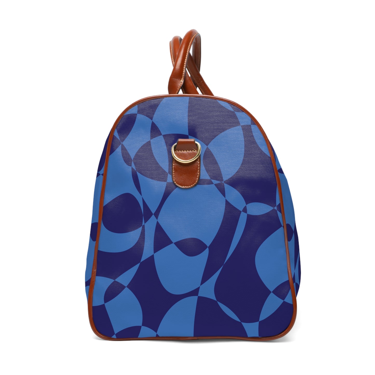 Sapphire Swirl - Azure - Waterproof Travel Bag