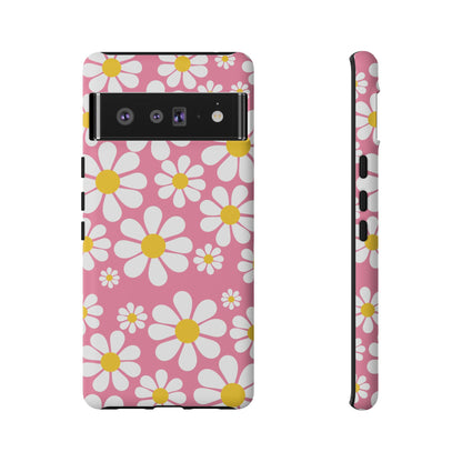 Daisies - Baby Doll Pink F88CAE- Tough Cases