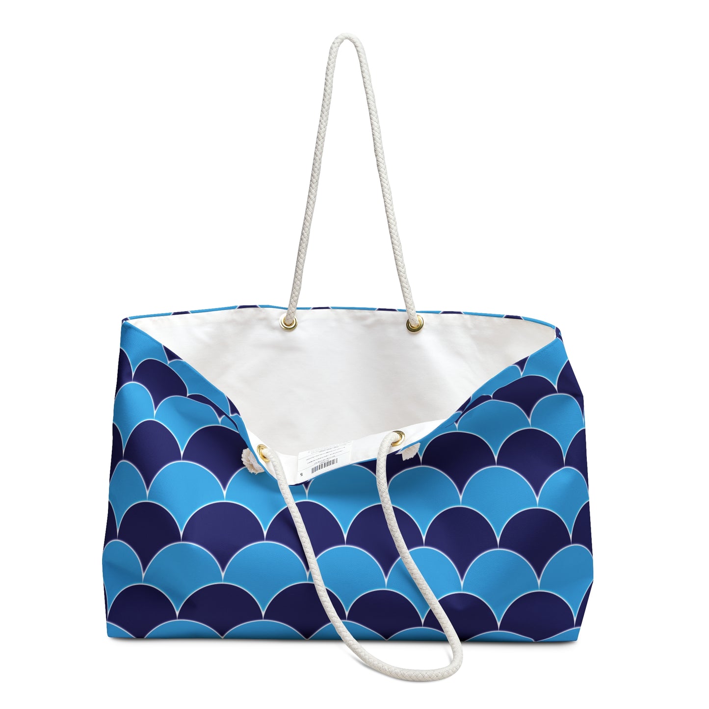 Blue Fans - Azure 0080FF - Weekender Bag