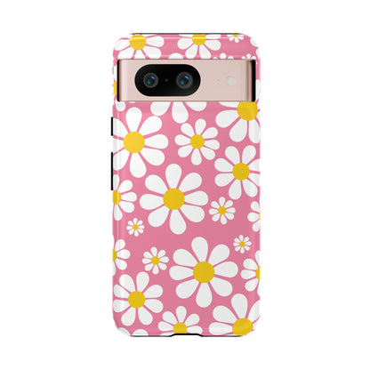 Daisies - Baby Doll Pink F88CAE- Tough Cases