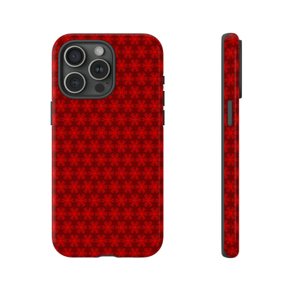 Red V Star Pattern - Tough Cases