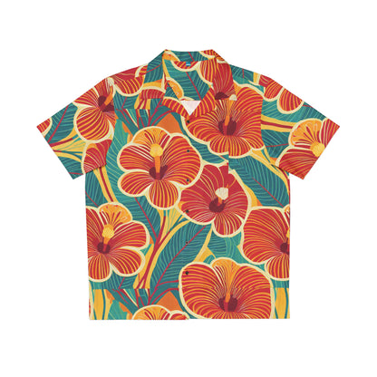 Hibiscus1 - Men's Hawaiian Shirt