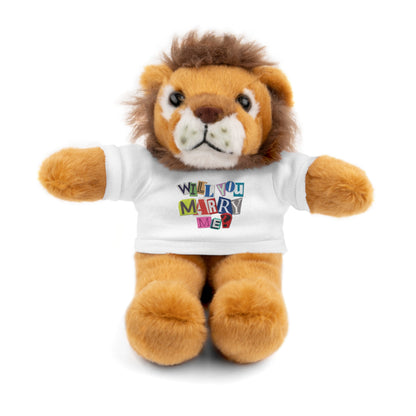 Will You Marry Me - Stuffed Animals with Tee