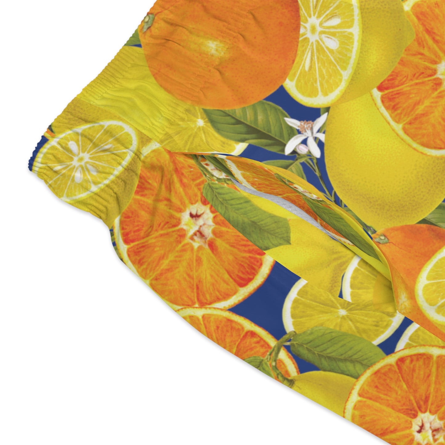 Summer Citrus - Dark Blue 0c3f8b - Swim Trunks