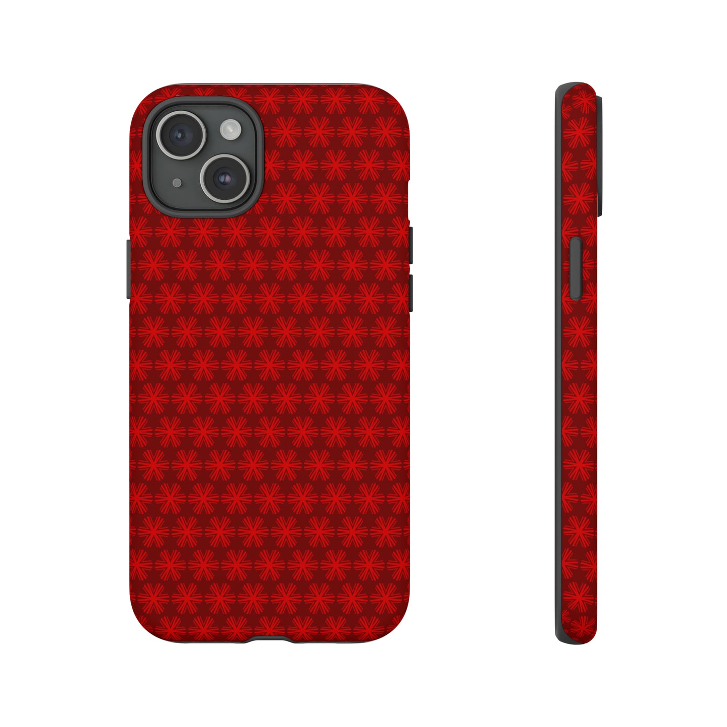 Red V Star Pattern - Tough Cases