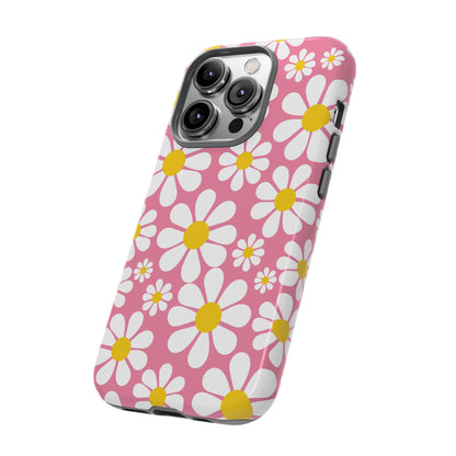 Daisies - Baby Doll Pink F88CAE- Tough Cases