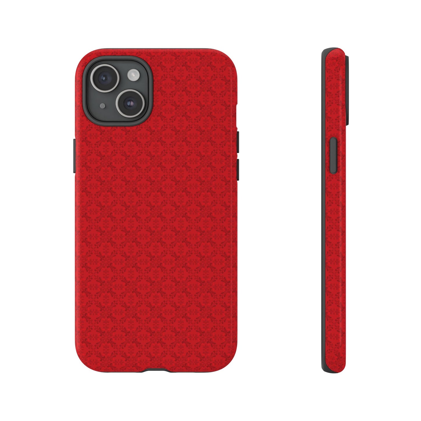 Vibrant Kaleidoscope - Red - Scarlet - Tough Cases