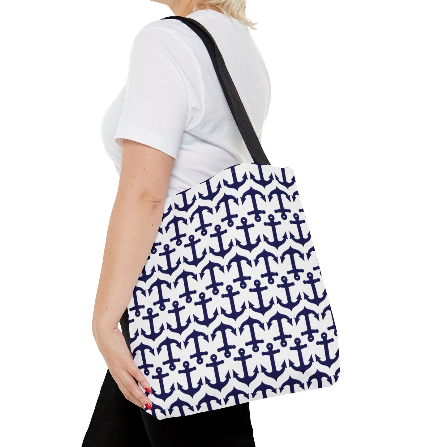 Anchors Aweigh - White ffffff - Tote Bag